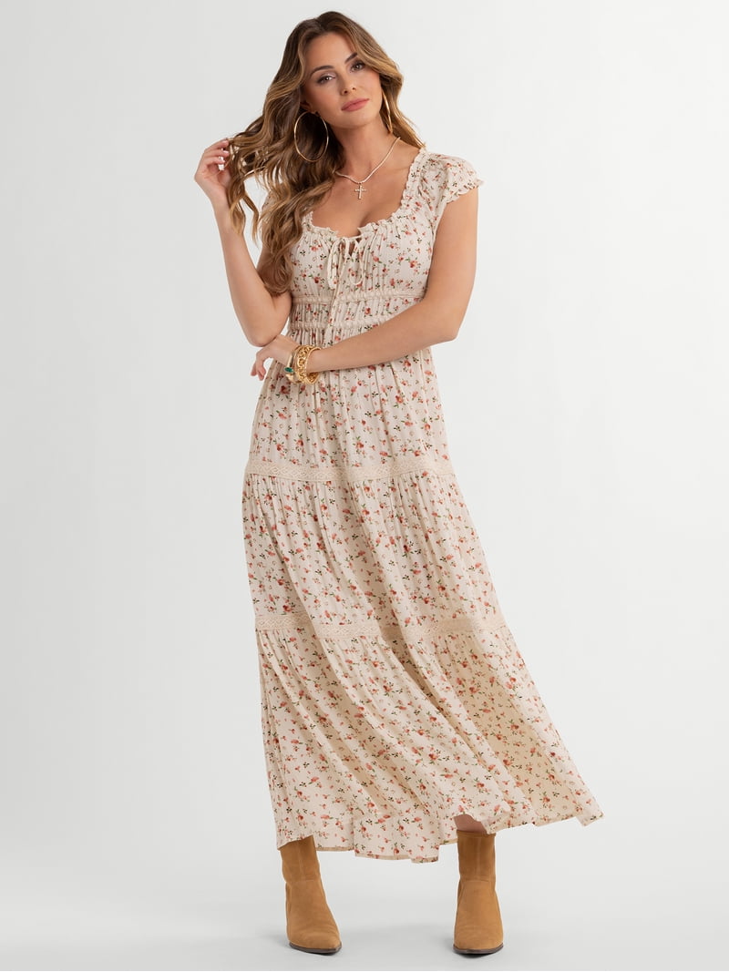 シーア seea tank Cappuccino (RC-Skin)ーXS Jessica Simpson Women's Sienna Maxi Dress, Sizes XS-XL - Walmart.com