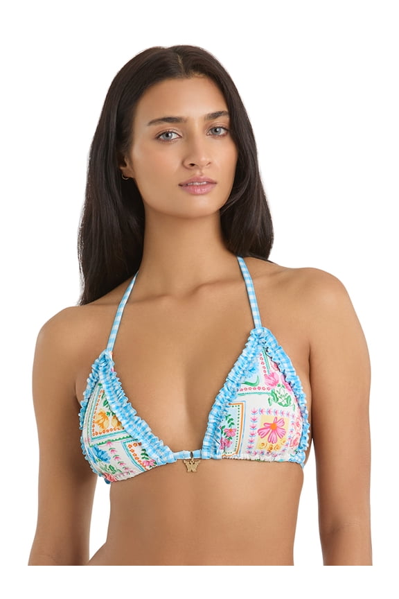 Women's Triangle Bikini Top, Sizes XS-2XL
