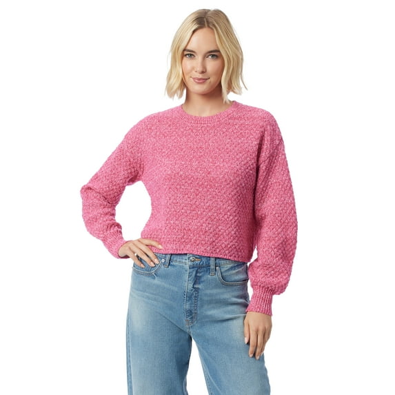 Jessica Simpson Women's & Women's Plus Size Suki Crop Pullover, Sizes XS-4X