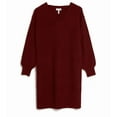 thumbnail image 1 of Jessica Simpson Women's Sweater Dress (Syrah, XL), 1 of 2