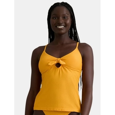 Jessica Simpson Women’s Tie Knot Tankini Top, Sizes XS-XXL