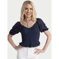 thumbnail image 1 of Jessica Simpson Women's Verona Lace Top, Sizes XS-XL, 1 of 6