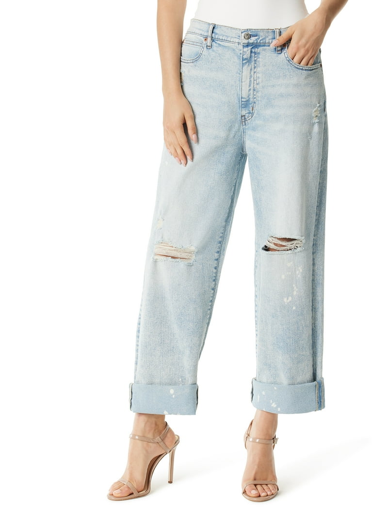 JESS  Jessica Simpson Women's Zinnia Boyfriend Jeans, 25