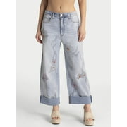 Jessica Simpson Women's Zinnia Boyfriend Jeans, 25" Inseam, Sizes 2-16