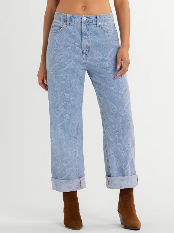 Women's Zinnia Wide Leg Jean, Sizes 2-16