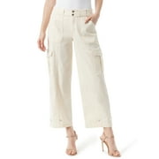 Jessica Simpson Women's and Women's Plus Cargo Low Rise Pants, Sizes 2-26W