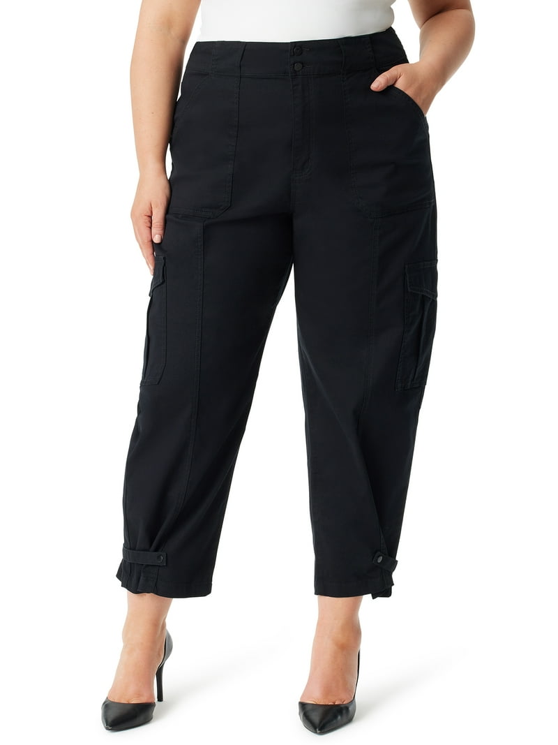 Jessica Simpson Women's and Women's Plus Cargo Low Rise
