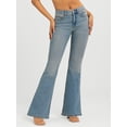 thumbnail image 1 of Jessica Simpson Women's and Women's Plus Daisy Fitted Flare Jeans, 30.5", 32.5", and 34.5" Inseams, Sizes 2-26W, 1 of 6