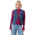 thumbnail image 1 of Jessica Simpson Women's and Women's Plus Denim Vest, Sizes XS-4X, 1 of 1