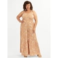 thumbnail image 1 of Jessica Simpson Women's and Women's Plus Jolie Tiered Jumpsuit, Sizes XS-4X, 1 of 7