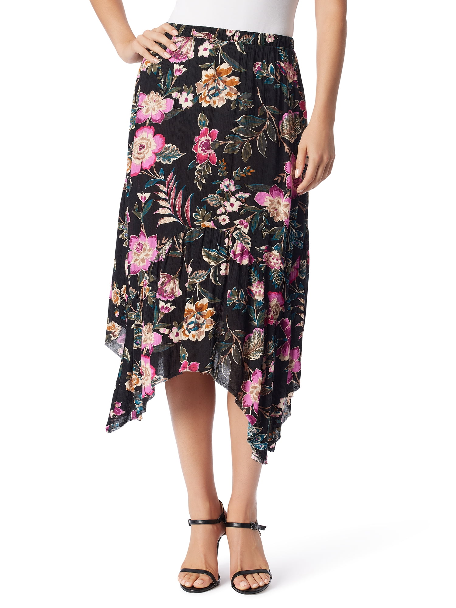Jessica Simpson Women's and Women's Plus Margot Maxi Tiered Skirt, Sizes XS-4X