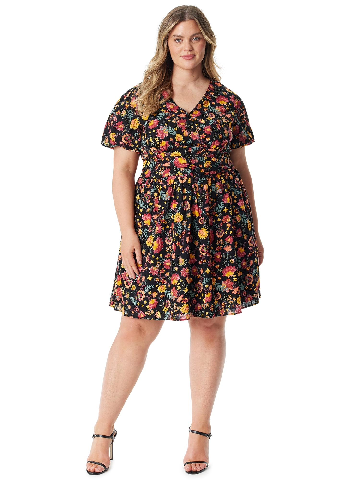 Jessica Simpson - Brandclub - Jessica Simpson Women's and Women's Plus  Rebecca Baby Doll Dress