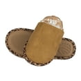 thumbnail image 1 of Jessica Simpson Womens Comfy Faux Fur Slip On Scuff House Slipper -  Memory Foam Anti-Skid Sole, 1 of 9