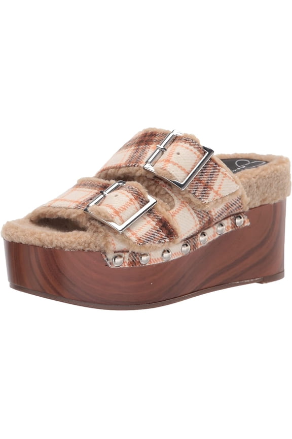 Womens Cyriss Wedge Sandal 8.5 Light Natural