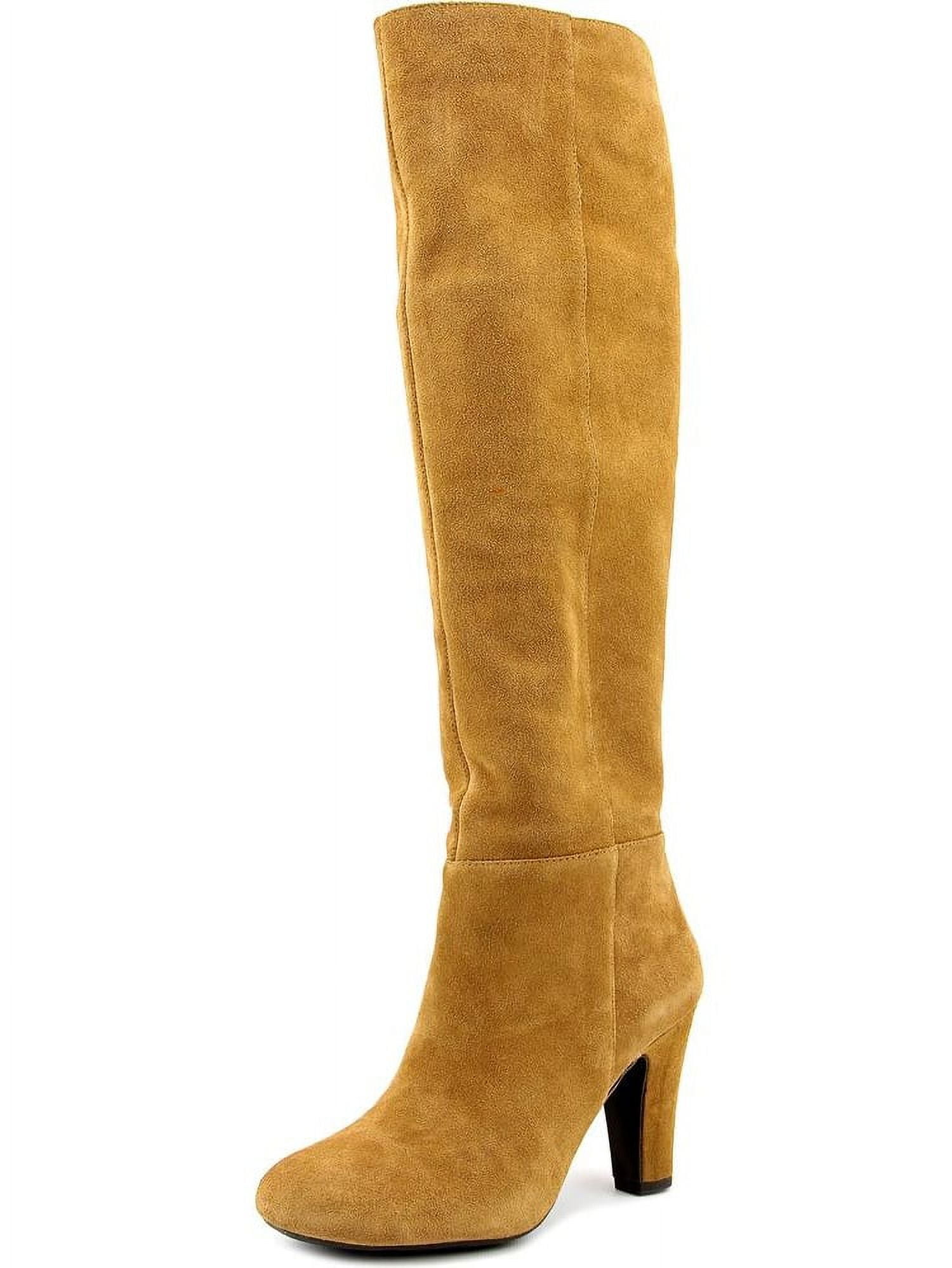 Jessica Simpson Womens FERENCE Leather Closed Toe Knee High