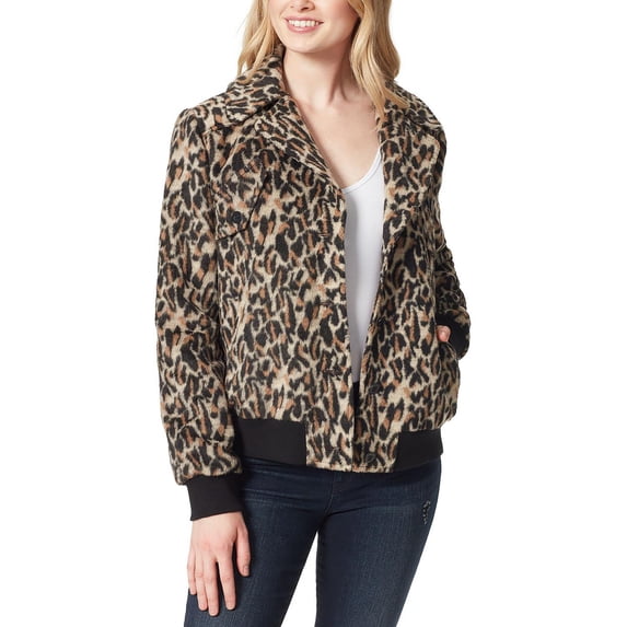 Jessica Simpson Womens Lightweight Warm Bomber Jacket