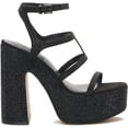 thumbnail image 1 of Jessica Simpson Womens Meitini Rhinestone Strappy Block Heels, 1 of 4