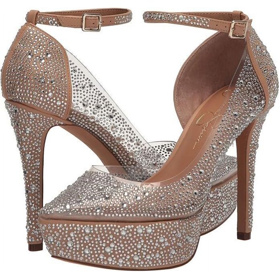 Jessica Simpson Womens Ormanda Stiletto Platform Pumps