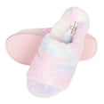 thumbnail image 1 of Jessica Simpson Womens Plush Faux Fur Fuzzy Slide on Open Toe With Elastic Backstrap, 1 of 9