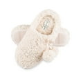 thumbnail image 1 of Jessica Simpson Womens Plush Marshmallow Memory Foam Clog Slipper, 1 of 9