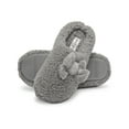 thumbnail image 1 of Jessica Simpson Womens Plush Marshmallow Slide On House Slipper Clog with Memory Foam, 1 of 9