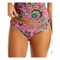 thumbnail image 1 of Jessica Simpson Womens Printed Hipster Swim Bottom Separates Pink L, 1 of 2