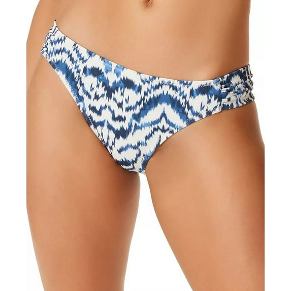 Jessica Simpson Women's Blue Surfers Paradise Hipster Swim Bottoms L, Blue