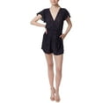 thumbnail image 1 of Jessica Simpson Womens Printed Pleat Romper, 1 of 1