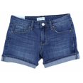 thumbnail image 1 of Jessica Simpson Womens Rolled Cuff Denim Shorts (Cintie, 2), 1 of 2