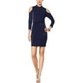thumbnail image 1 of Jessica Simpson Womens Ruched Open Shoulder Party Dress, 1 of 2