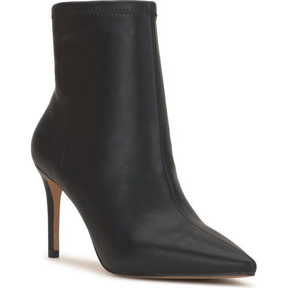 Jessica Simpson Womens Semaja Faux Leather Booties