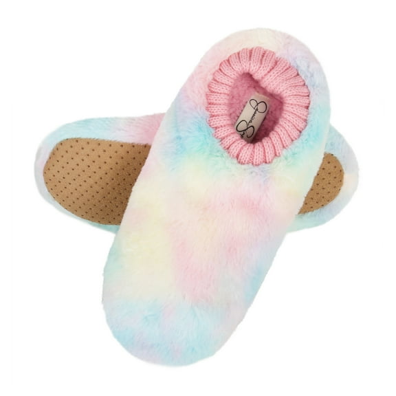 Jessica Simpson Womens Soft Cozy Machine Washable Anti-Slip Slipper Socks