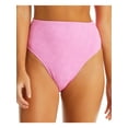 thumbnail image 1 of Jessica Simpson Womens Sweet Daisy High Waist Swim Bottom Separates Pink S, 1 of 2