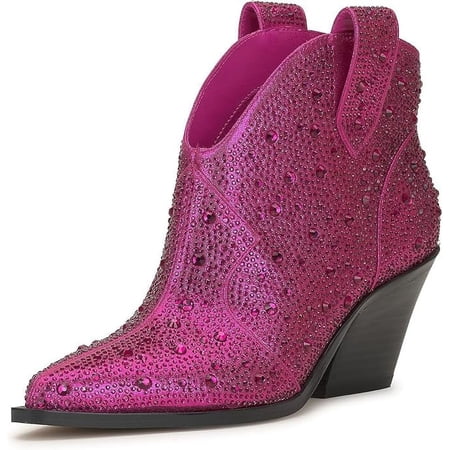 Jessica Simpson Zadie2 Women's Boots Fuschia Size 7.5 M