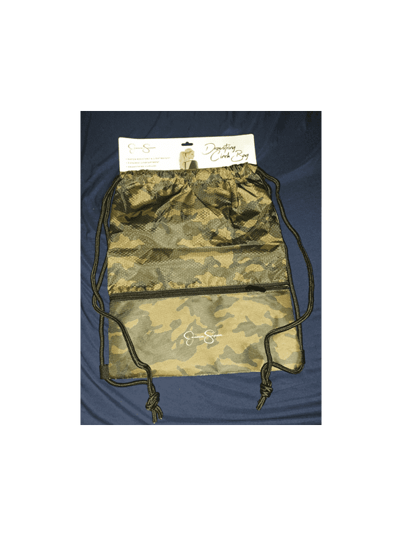 drawstring cinch bag camo