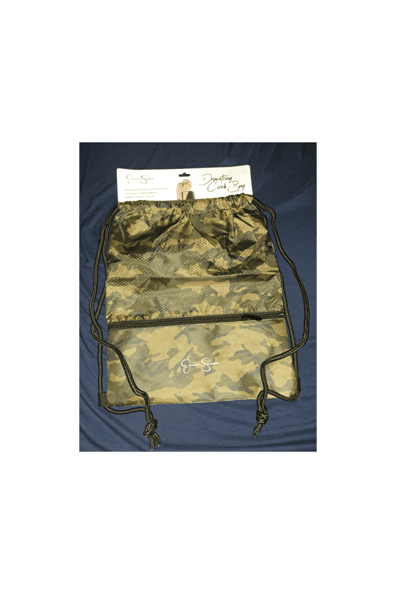 drawstring cinch bag camo