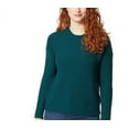 thumbnail image 1 of Jessica Simspon Ladies' Roll Neck Sweater Size: S, Color: Blue Depths, 1 of 6