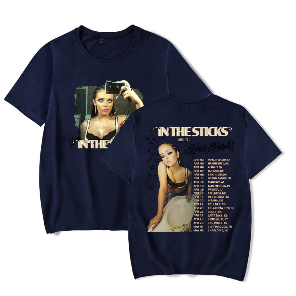Jessie Murph The Sticks Tour Men T-Shirt Summer Streetwear Harajuku ...