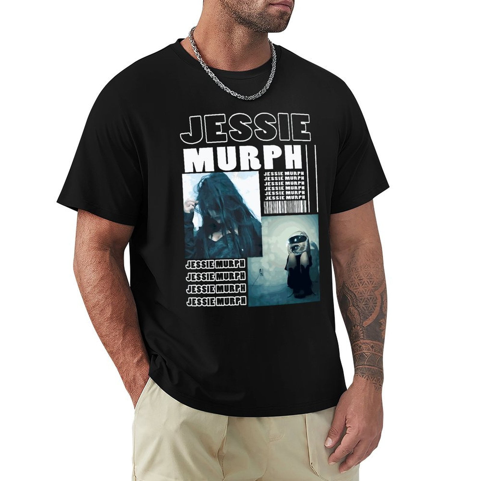 Jessie Music Murph Shirt Men's Short Sleeve TShirt Summer Fashion