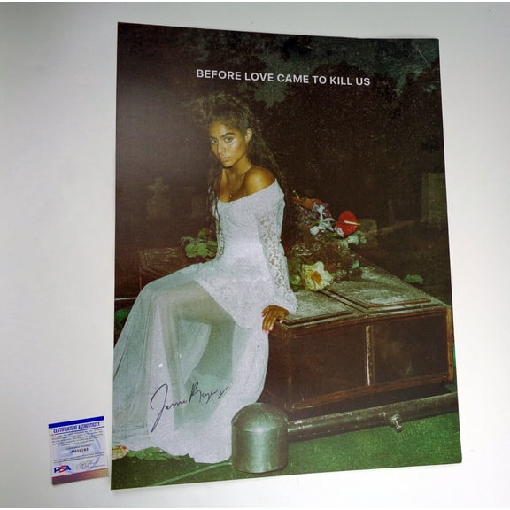 Jessie Reyez Before Love Came To Kill Us Signed Autograph Poster PSA/DNA COA