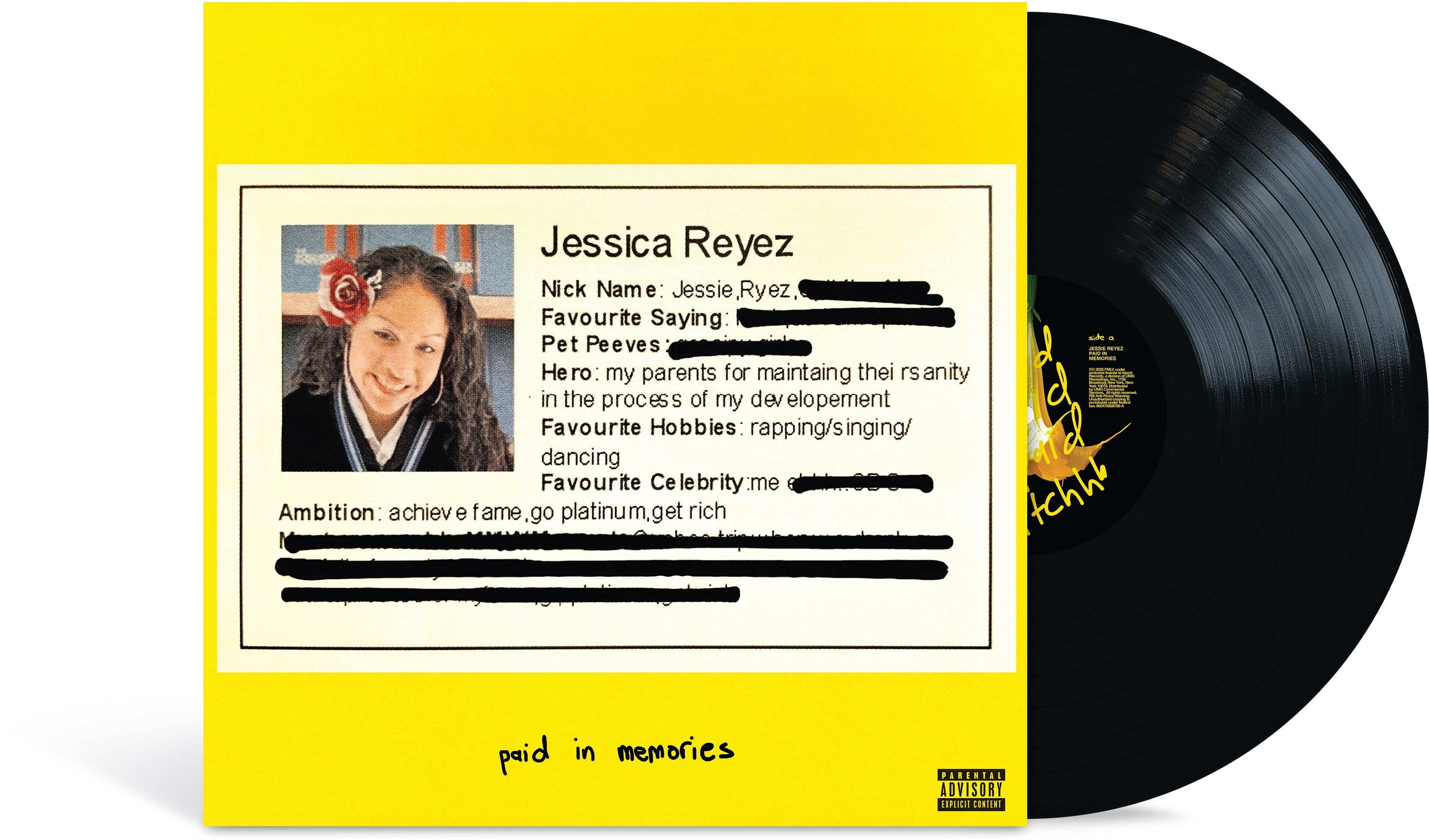 Jessie Reyez - Paid In Memories - Music & Performance - Vinyl