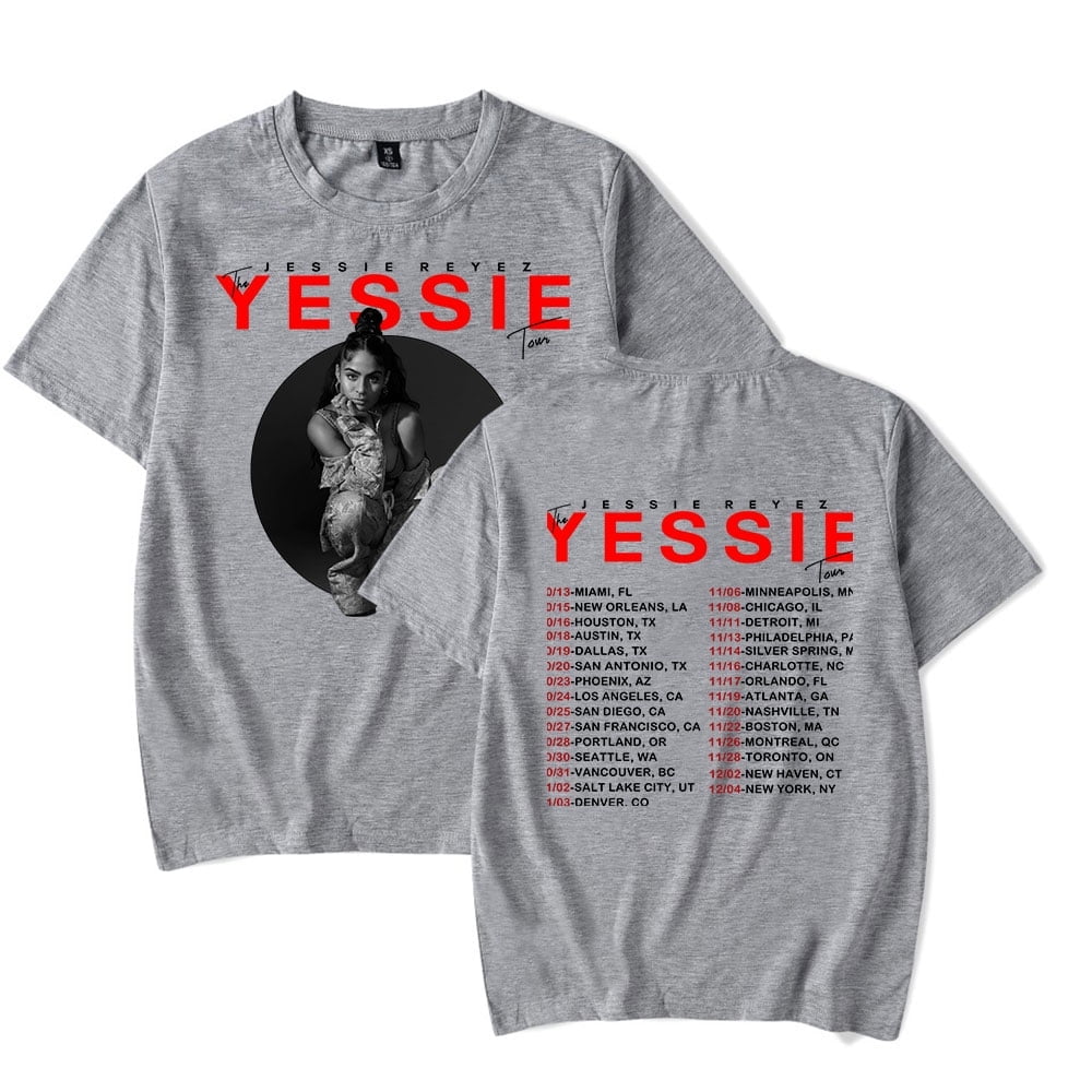 ミュージシャン RIZE TOUR 2025 JSF x VOICE Tee jesse XL Jessie Reyez Tour 2025 Merch T-Shirt Unisex Casual Summer