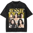 thumbnail image 1 of Jessie Reyez Tour 2025 Merch T-shirt retro summer men's and women's fashion trend pure cotton short sleeved top, 1 of 5