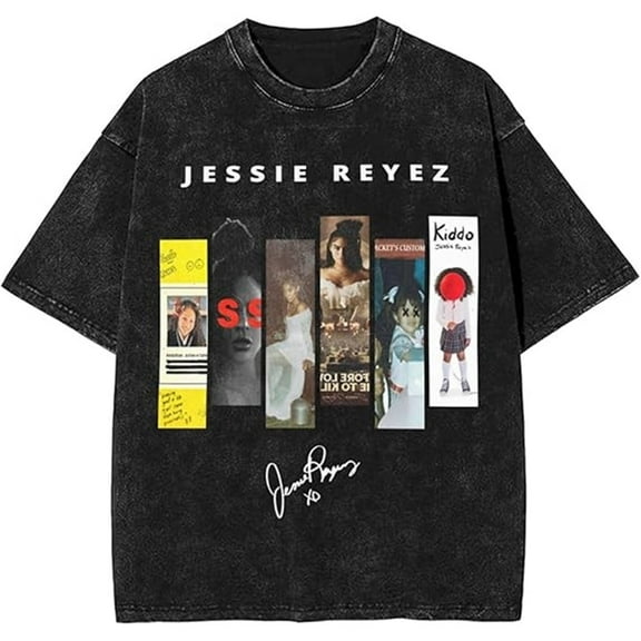 Jessie Reyez Tour 2025 T-shirt Vintage Oversized Summer Fashion Cool Short Sleeved Top
