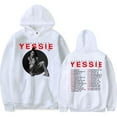 thumbnail image 1 of Jessie Reyez Yessie Merch Winter Unisex Fleece Lined Crewneck Long Sleeve Pullover Hoodie, 1 of 5