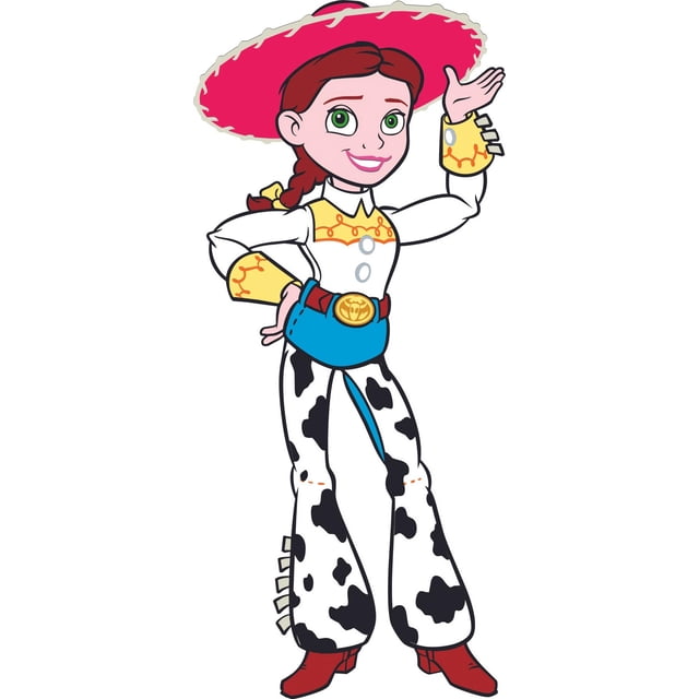 Jessie Toy Story Cartoon Color Characters Color Decors Wall Sticker Art