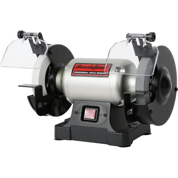 JessieMal 6-Inch 1/3HP Low-Speed Bench Grinder, High Precision Wobble-free Wheel Grinder, TLG-150S