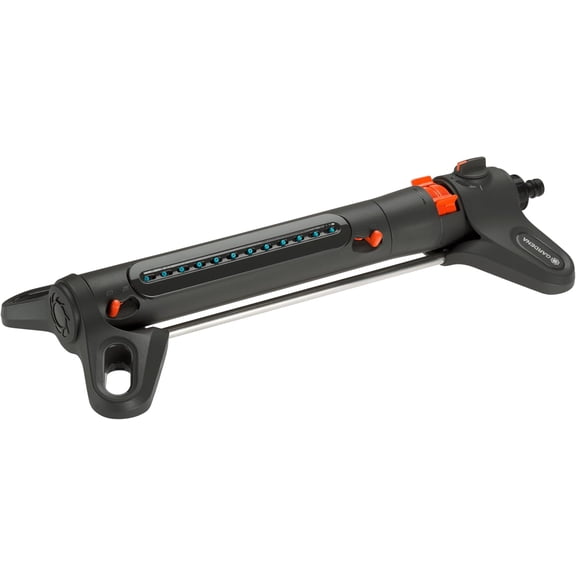 JessieMal AquaZoom S Rectangular oscillating Sprinkler: Sprinkler for Watering Areas of 9150 m, Range 315 m, Spread 310 m, Built-in Metal Filter (18710-20)