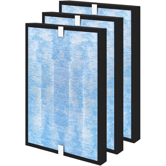 JessieMal True HEPA with Activated Carbon Pre Filter Replacement Compatible with Membrane Solutions MSA3 Air Purifier, 3 Packs