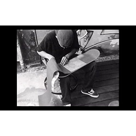 Jessup Skateboard Griptape Roll (11-Inch x 60-Feet, Black)